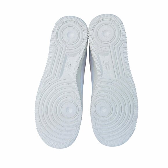 ⭐Nike Air Force 1 S 9.5 Women Retro shoes Low 07 SE White Embroidered DJ6377-100 - Picture 5 of 12